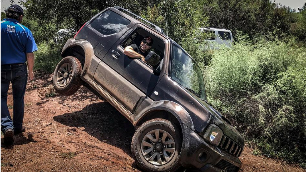 Offroad series with Alan Pepper how to Drive downhill nose first